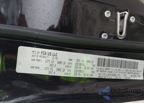 2019 Jeep Cherokee Limited Fwd из США, поврежденный, VIN 1C4PJLDB7KD356949